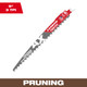 9" 3 TPI AX™ with Carbide Teeth SAWZALL® Blade for Pruning - 48-00-5232 9" 3 TPI AX™ with Carbide Teeth SAWZALL® Blade for Pruning - 48-00-5232
